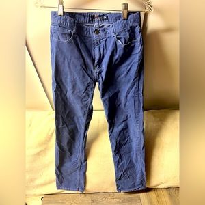 Vineyard Vines Corduroy 5-pocket Navy Blue Pants - Straight Leg Girls Size 16